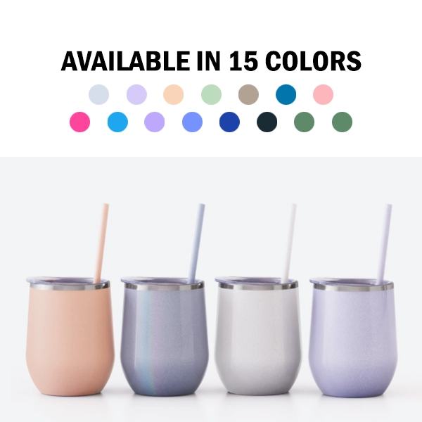 12oz wine tumbler in stock